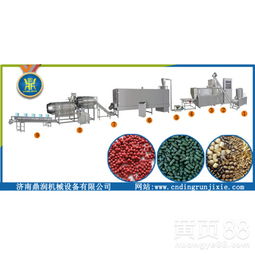 鼎润机械 厂家直销水产饲料膨化机，打造全套水产饲料加工解决方案